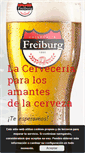 Mobile Screenshot of cerveceriafreiburg.com